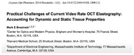OCT elastography